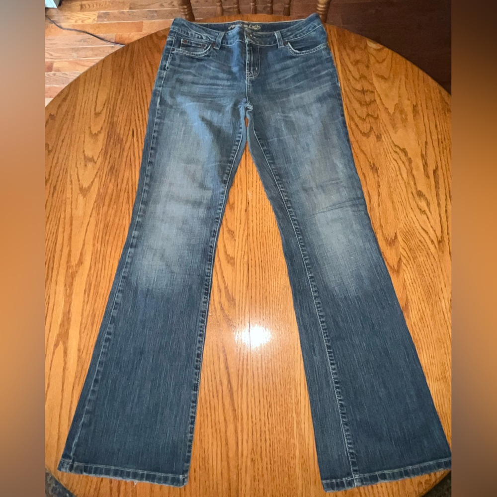Vintage American Eagle flare jeans. 10 regular. Gently worn.